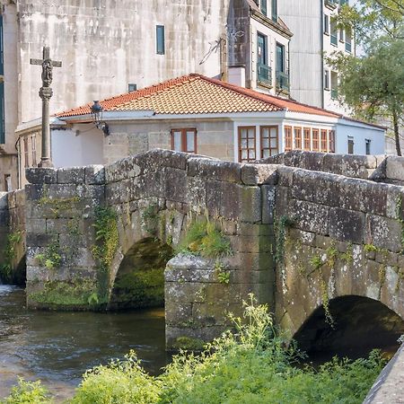 Alojamiento Ponte Romana Apartment Caldas De Reis Bagian luar foto
