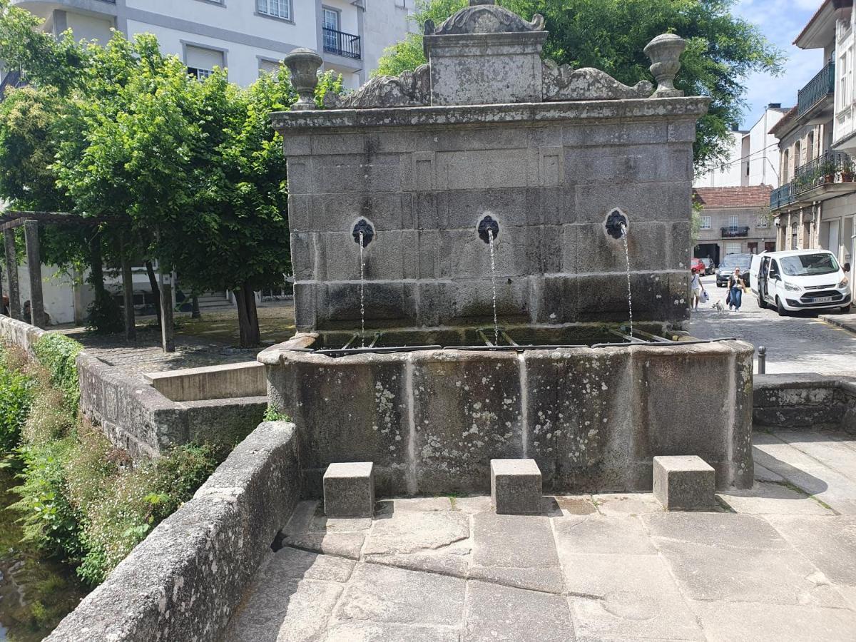 Alojamiento Ponte Romana Apartment Caldas De Reis Bagian luar foto