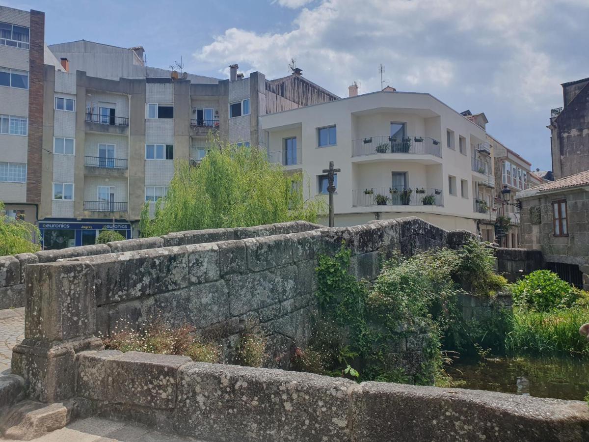 Alojamiento Ponte Romana Apartment Caldas De Reis Bagian luar foto